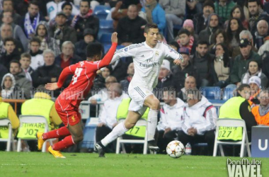 El gol de Cristiano en Anfield elegido como el mejor de la Champions 2015