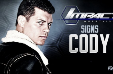 Cody Rhodes to Debut for TNA at Bound for Glory