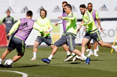 Cristiano completa el entrenamiento y apunta al City