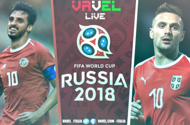 Terminata Costa Rica - Serbia, LIVE Mondiali Russia 2018 (0-1): Festa slava nel segno di Kolarov