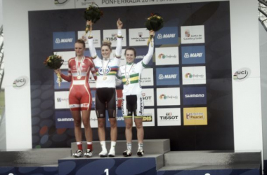 Fotos e imágenes de la CRI junior femenina del Mundial de ciclismo de Ponferrada 2014