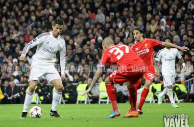 El gol de Cristiano al Liverpool, entre los diez mejor del año para la UEFA