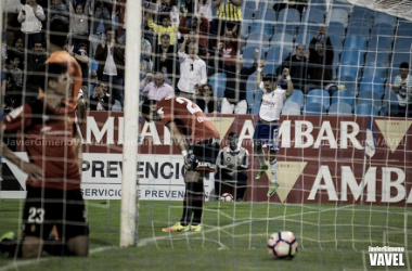 Ángel acerca al Real Zaragoza a su objetivo