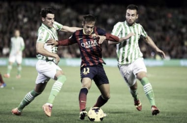 Las ganas del Betis no pueden con el Barcelona