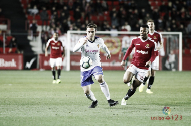 Nástic de Tarragona 0 - 2 Real Zaragoza: victoria muy trabajada para los blanquillos