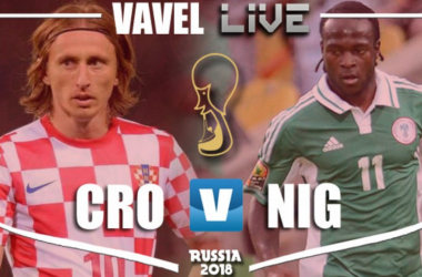 As it happened: A goal either side of half-time sees Croatia top Group D after Nigeria triumph