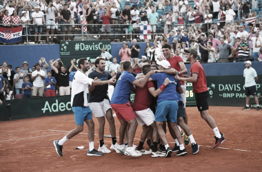 Em jogo épico entre jovens, Coric derrota Tiafoe e coloca Croácia na final da Copa Davis