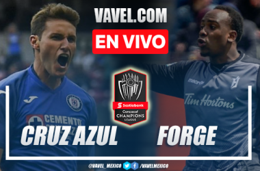 Goles y Resumen del Cruz Azul 3-1 Forge en la Concachampions 2022