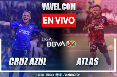 Goles y resumen del Cruz Azul 2-2 Atlas en Liga MX 2024