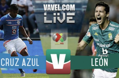 Resultado Cruz Azul - León en Liga MX 2015 (2-0)