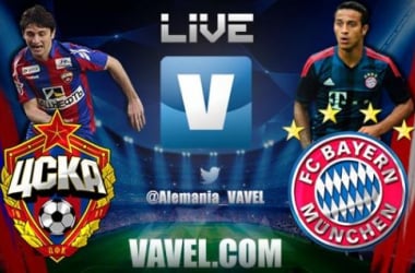 CSKA Moscow - Bayern Munich: Text Commentary and Score of Champions League 2014