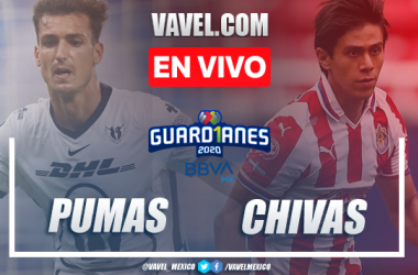 Goles y resumen:&nbsp;Pumas 2-2 Chivas