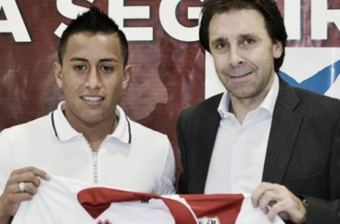 Christian Cueva, presentado como nuevo jugador del Rayo Vallecano