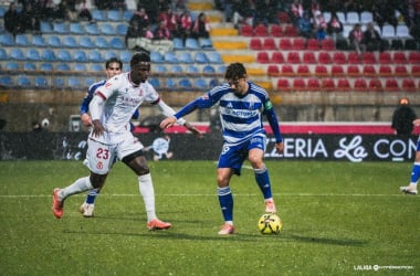 Imagen del partido entre Cultural Leonesa y Granada CF | Foto: LaLiga