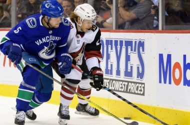Arizona Coyotes defeat Vancouver Canucks in a thrilling encounter&nbsp;
