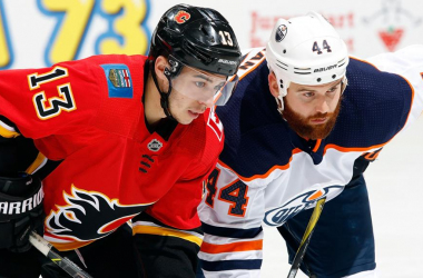 Goles y Resumen del Edmonton 5-3 Flames en Juego 4 de los playoffs de la NHL.