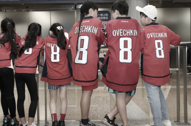 Ovechkin ve esperanza para el Hockey en China