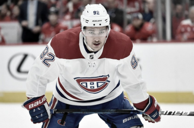 Jonathan Drouin, alero de Montreal Canadiens. Fuente: NHL.com