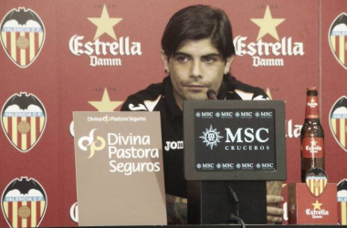 Banega: &quot;Estoy contento por la confianza del valencianismo&quot;