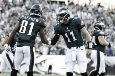 The Philadelphia Eagles run riot over the Pittsburgh Steelers in the battle of Pennsylvania