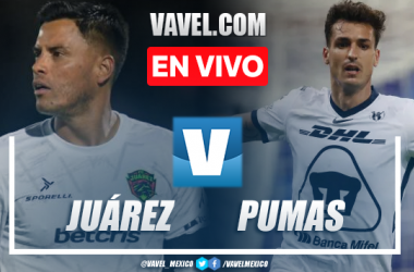 Goles y resumen del FC Juárez 4-1 Pumas UNAM en Liga MX 2023