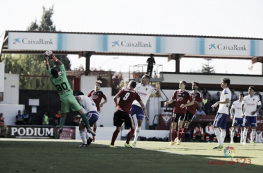 CD Mirandés - Real Zaragoza: puntuaciones del Real Zaragoza, jornada 35