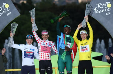 Los cuatro ganadores del Tour de Francia