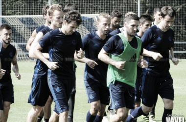 Plan de entrenamientos para el partido frente al Atlético de Madrid