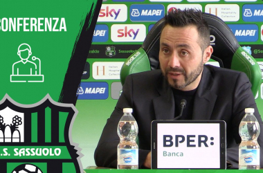 Sassuolo, De Zerbi in conferenza: " 60000 di San Siro? Un privilegio e uno stimolo per fare una grande partita"