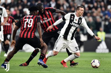 Serie A - La Juventus ribalta il Milan: 2-1 allo Stadium&nbsp;