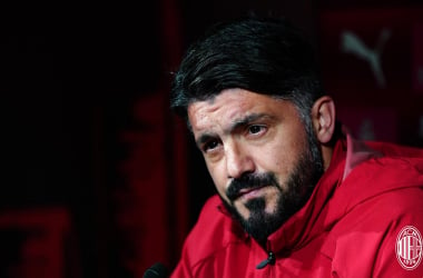 Milan, Gattuso presenta la gara contro la Lazio