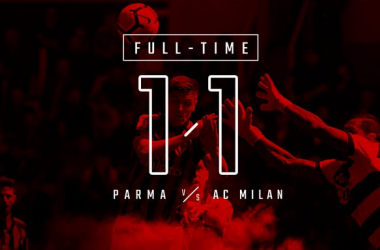 Serie A - Passo falso del Milan: in casa del Parma finisce 1-1