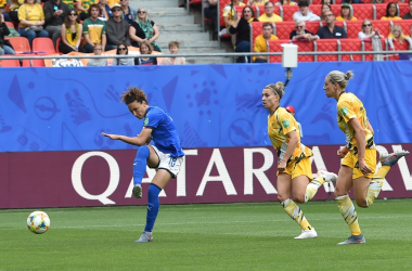 FIFA World Cup Francia 2019- Le azzurre partono benissimo. 2-1 all'Australia