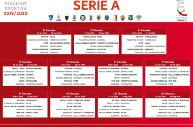 Serie A Femminile-Ecco il calendario: la Juve parte con l'Empoli&nbsp;