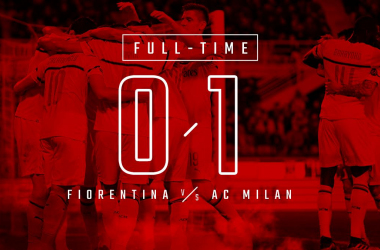 Serie A - Il Milan vince contro la Fiorentina e tiene viva la lotta Champions