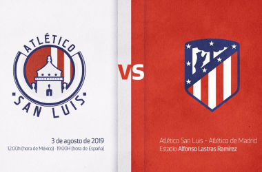 Confirman anhelado amistoso Atleti de Madrid vs Atlético de San Luis