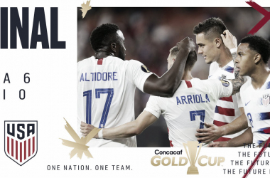 El campeón, EEUU, clasificado a los cuartos de final de la Copa Oro 2019&nbsp;