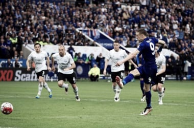 Jamie Vardy, MVP de la jornada 37 de la Premier League