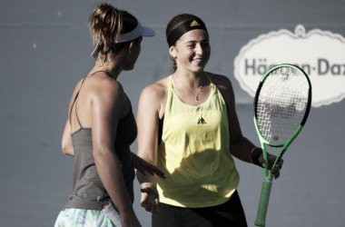 WTA Rogers Cup: Ostapenko rebounds in doubles with Dabrowski, battle past Hozumi/Kato