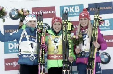 Biathlon - Pokljuka, inseguimento femminile: Dahlmeier come Fourcade, battute Makarainen e Puskarcikova