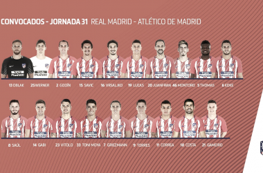 Los 19 para el derbi