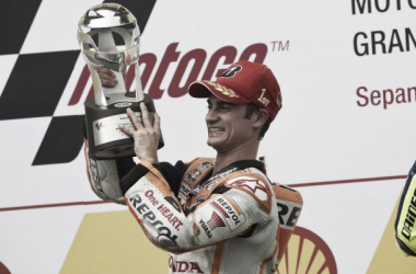 Dani Pedrosa: &quot;Estoy muy feliz por conseguir esta victoria&quot;