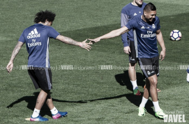 Marcelo y Casemiro ya piensan en Brasil