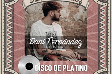 Dani Fernández consigue el disco de platino con Disparos