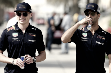 Verstappen: Un paso por detrás de Ricciardo