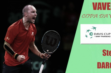 Copa Davis 2017. Steve Darcis: fiabilidad y entrega asegurada