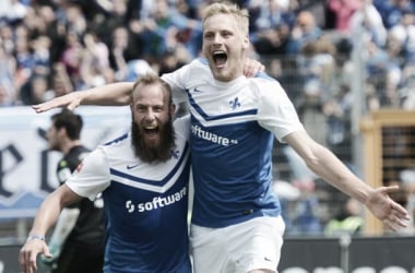 SV Darmstadt 98 3-2 1. FC Kaiserslautern: Three first half goals enough for the hosts