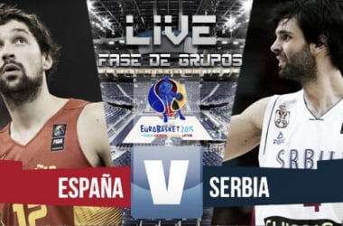 Resultado España - Serbia en el Eurobasket 2015 (70-80)