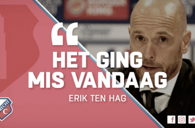 Ten Hag: &quot;Hicimos fuerte al AZ hoy&quot;