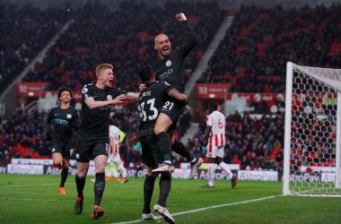 Premier League, Stoke - Manchester City: David Silva giustizia i Potters. Vittoria per i citizens! (2-0)